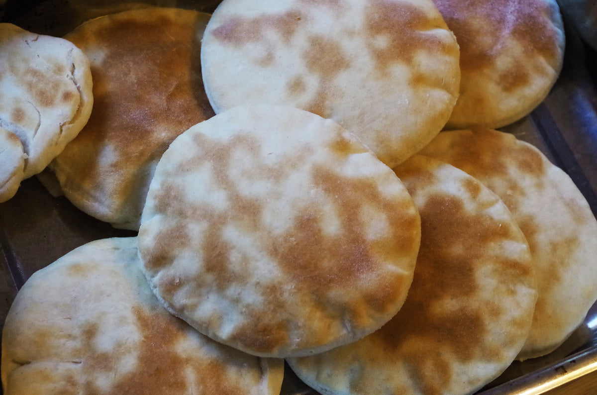Homemade Whole Wheat Pita Bread Recipe - Saint Germain Bakery