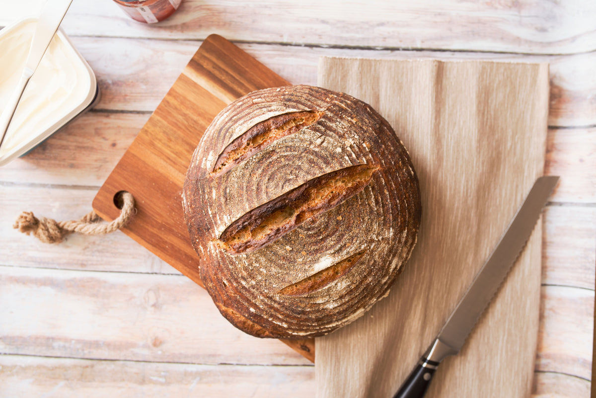 Whole Wheat Sourdough Bread