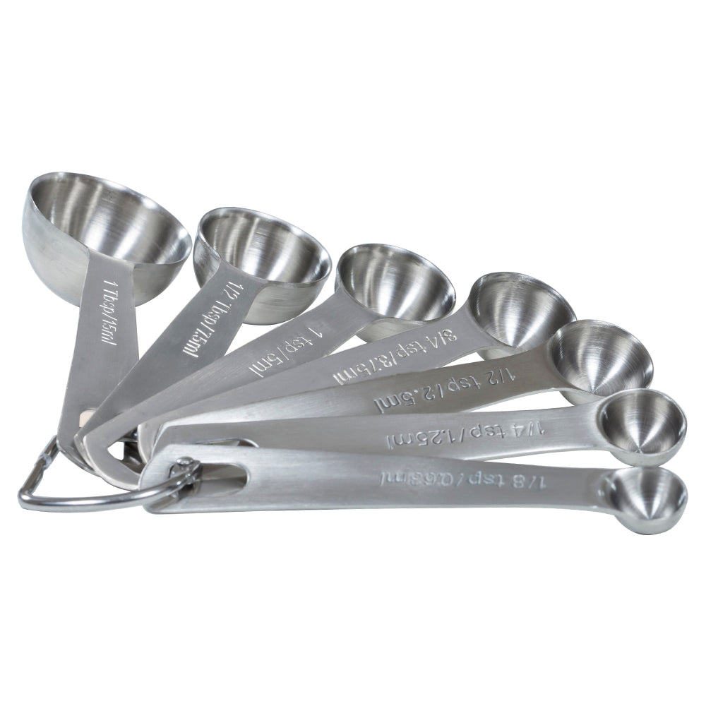 Measuring Spoons 18/8 Stainless Steel Measuring Spoons Set Of 7 Piece 1/8  Tsp