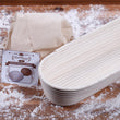 Load image into Gallery viewer, Premium Long Oval Banneton Basket with Liner