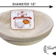 Load image into Gallery viewer, Special Premium Round Banneton Basket with Liner - Limit 1 - Click For Details