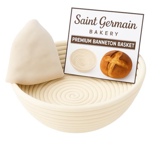 Premium Round Banneton Basket  with Liner