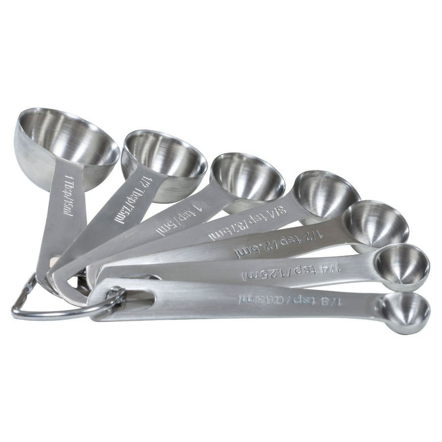 Choice 4-Piece Stainless Steel Heavy Weight Measuring Spoon Set