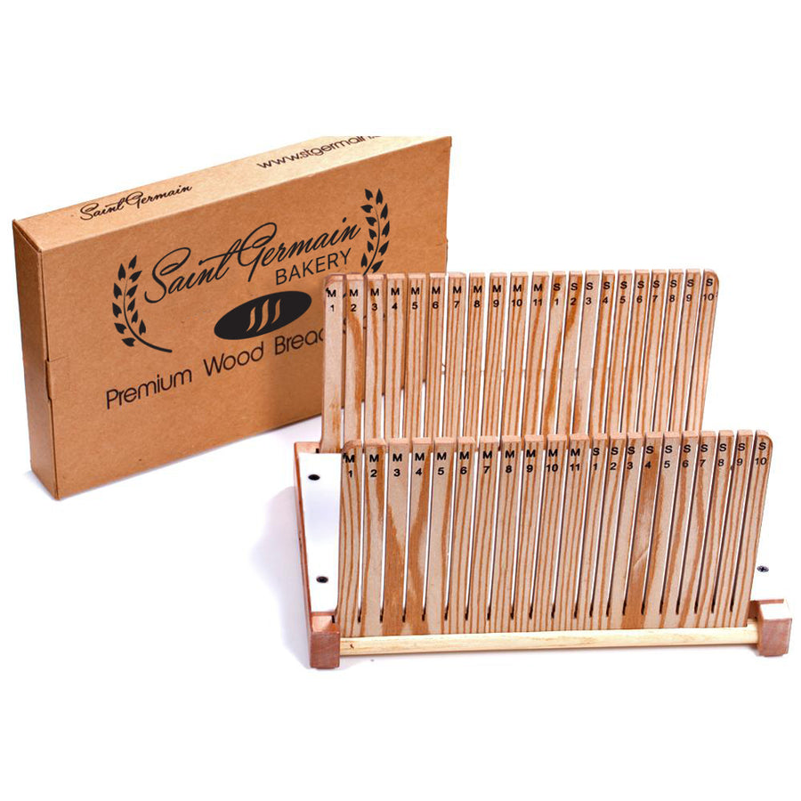 Premium Solid Wood Bread Slicer Board